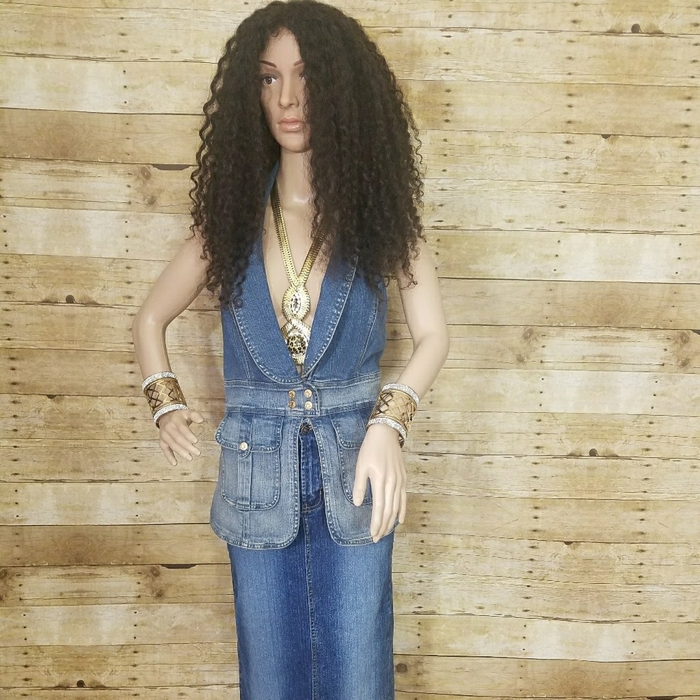 Baby Phat jean halter